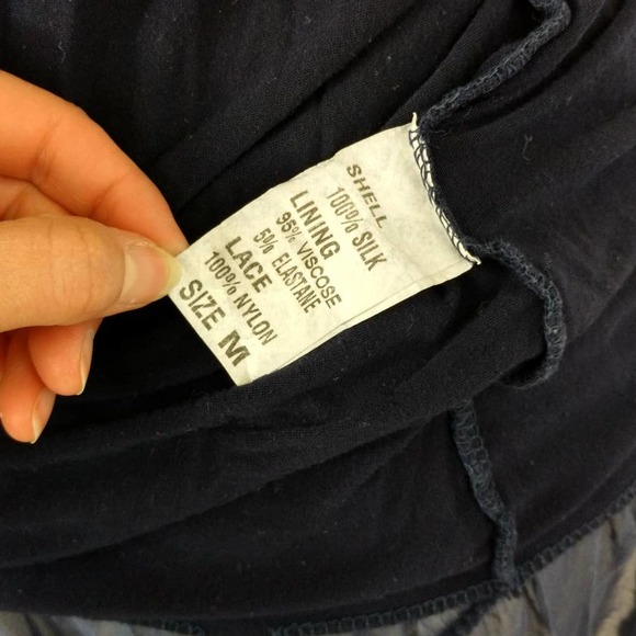 Prontomoda Guisy silk and lace tunic - Picture 7 of 8